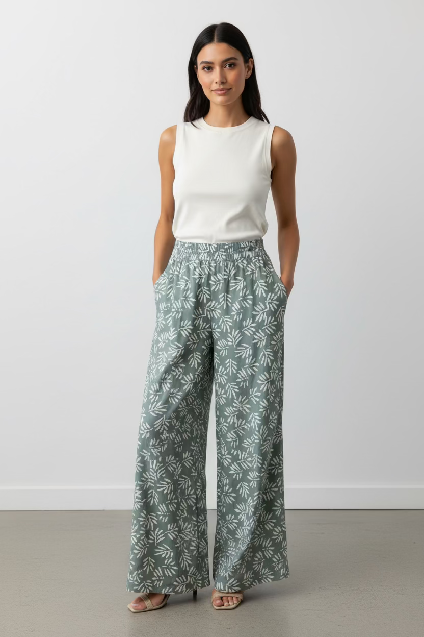 PALM PANTS GREY