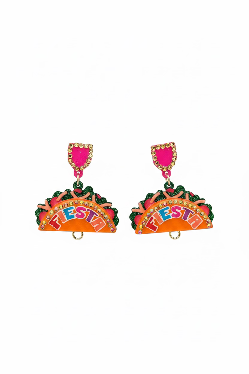 EARRINGS MEXICAN TACOS