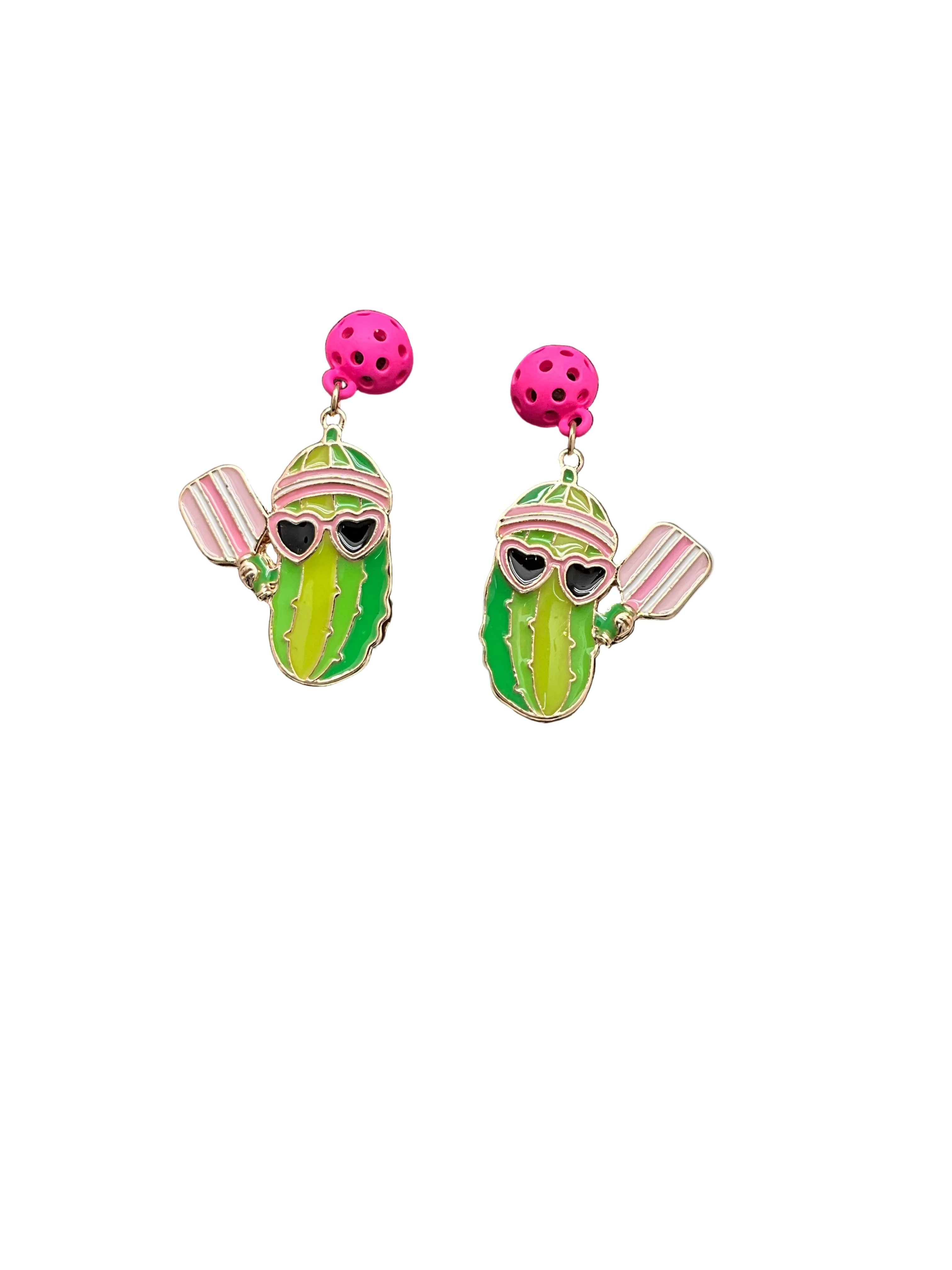 PICKLEBALL CUCUMBER EARRINGS