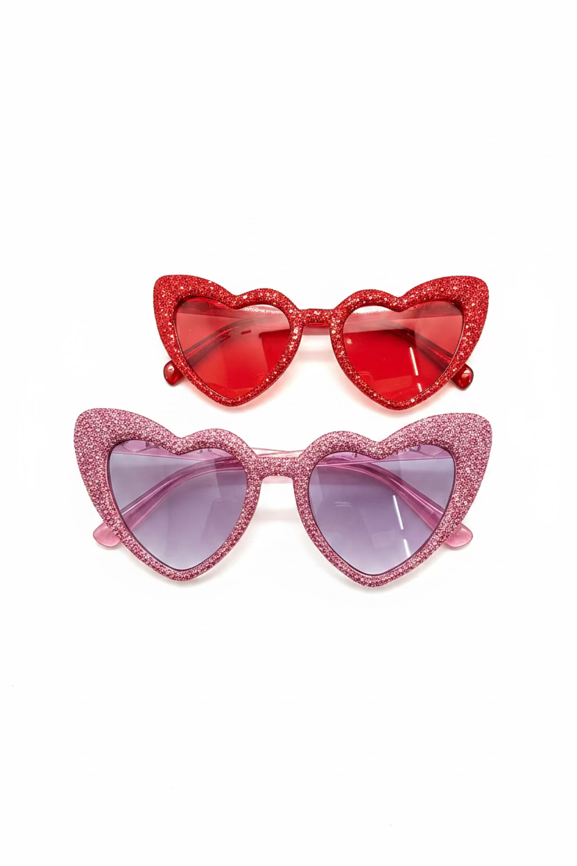 HEART PARTY GLASSES - Sax Style