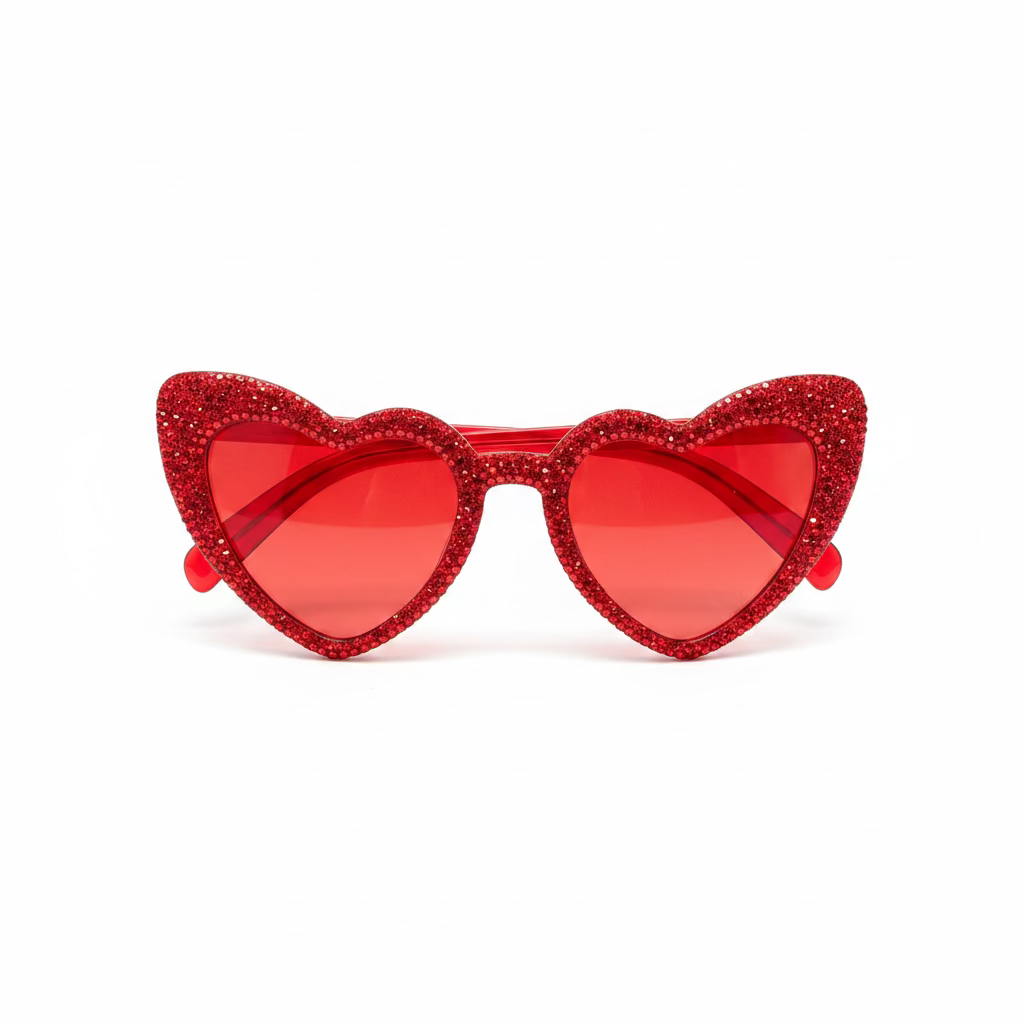 HEART PARTY GLASSES - Sax Style