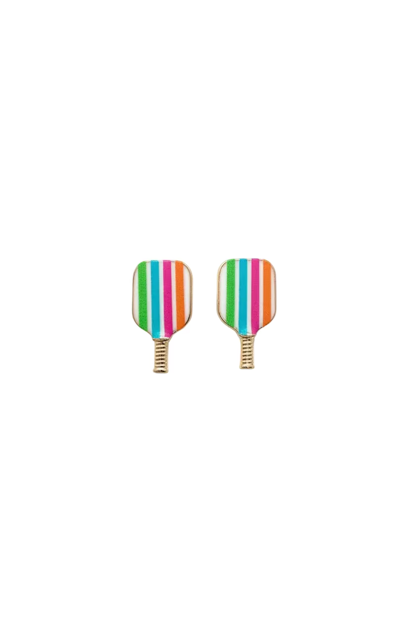 PICKLEBALL EARRING GOLF