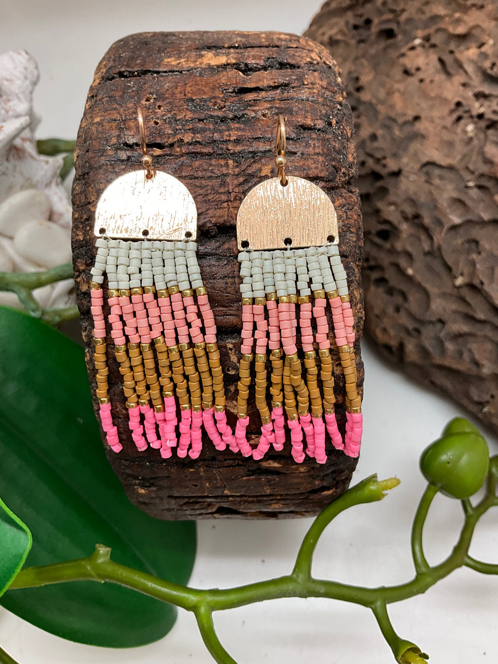 COLORFUL MEDUSA STYLE EARRINGS