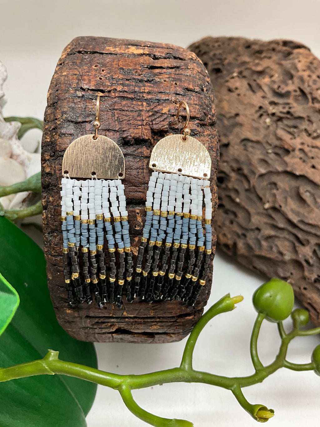 COLORFUL MEDUSA STYLE EARRINGS
