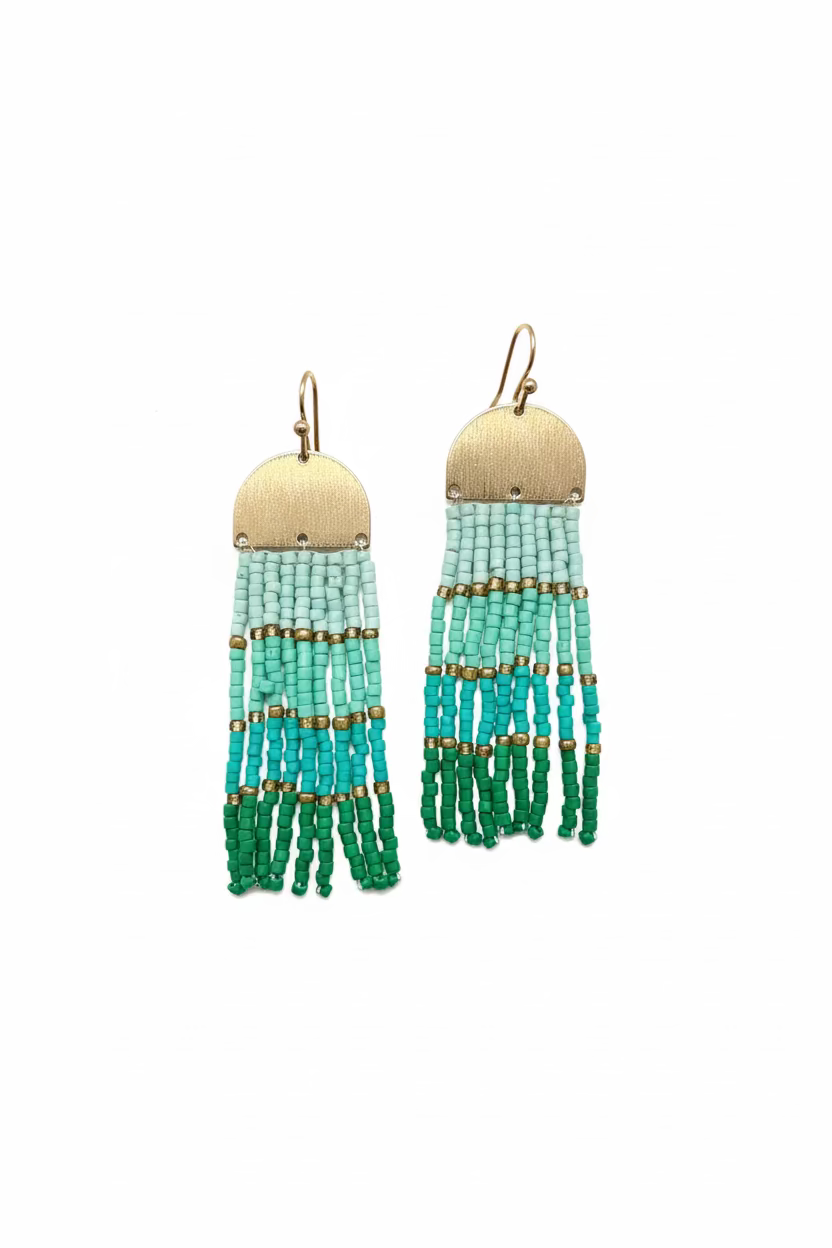 COLORFUL MEDUSA STYLE EARRINGS - Sax Style