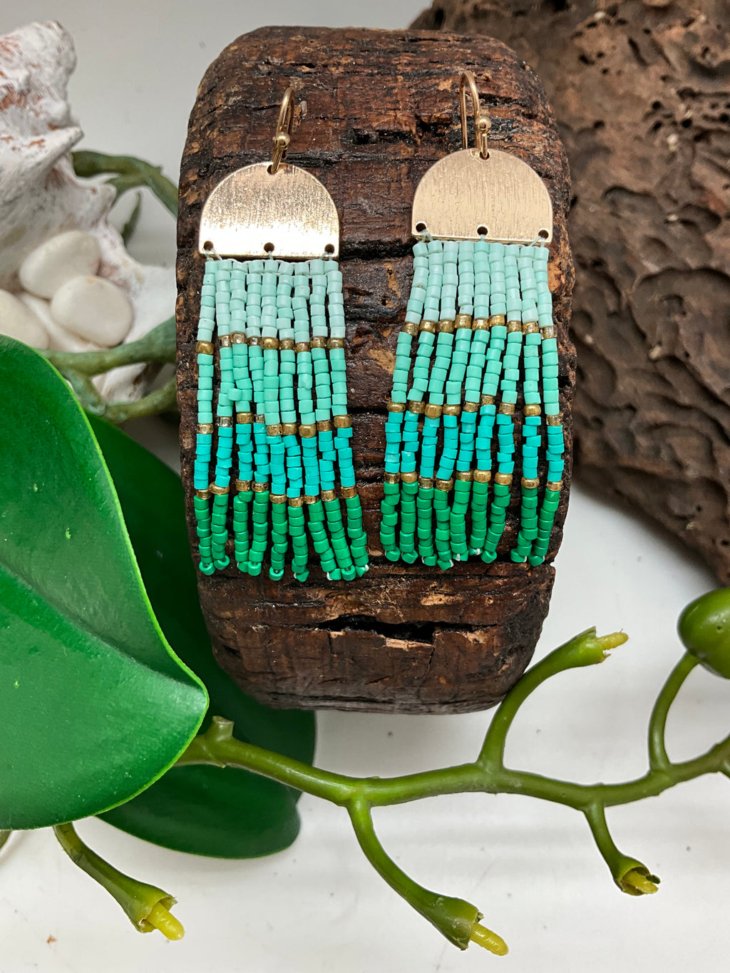 COLORFUL MEDUSA STYLE EARRINGS