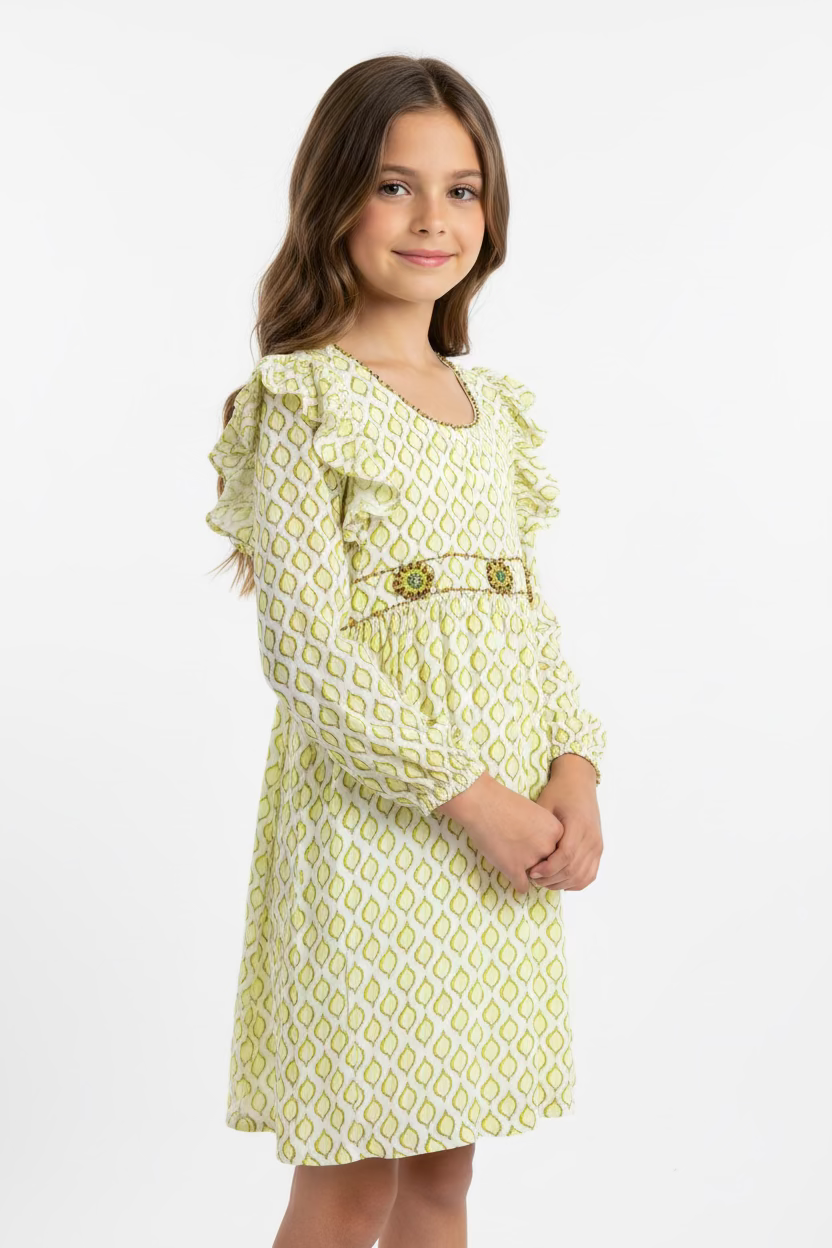 KIDS DRES LEMON