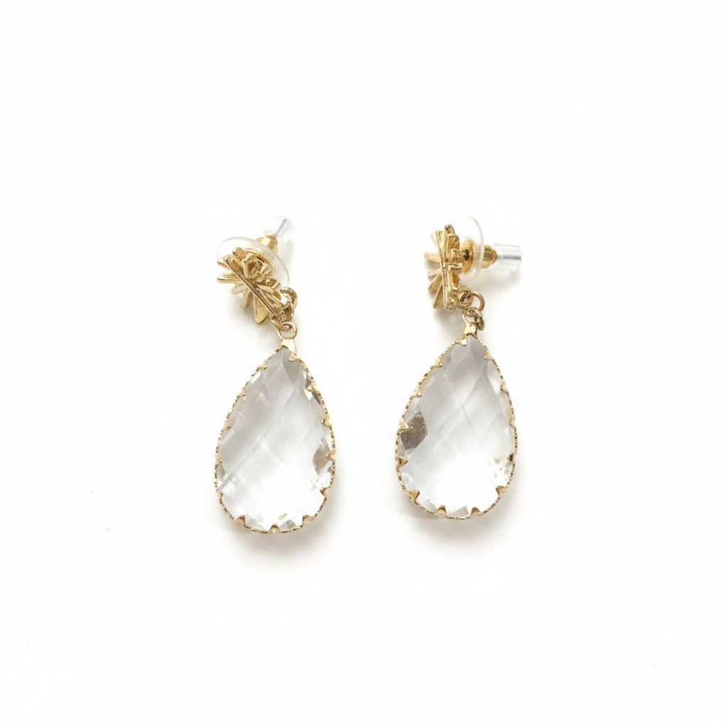 DANGLE CRYSTAL EARRINGS