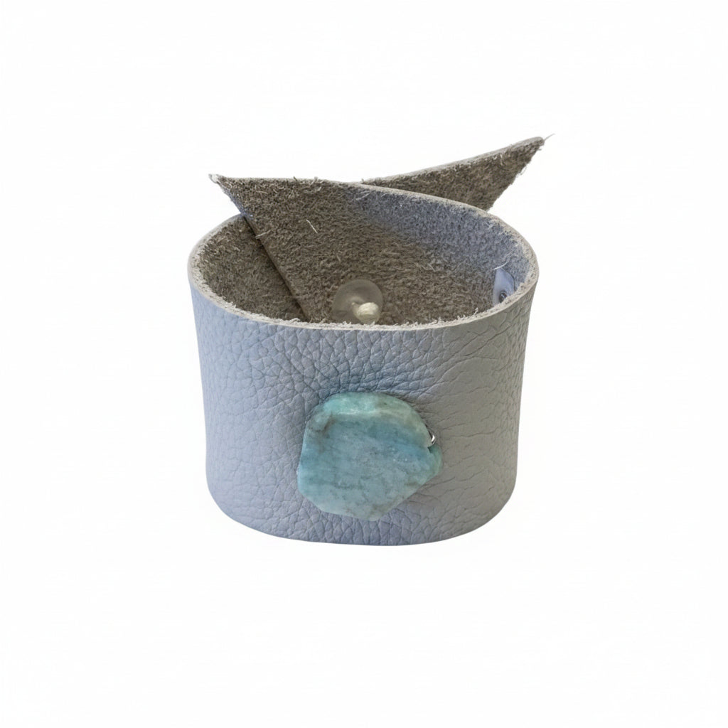 SAND AMAZONITE CUFF