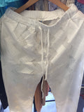 White Mesh Pant