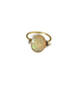 OPAL DIAMOND RING