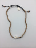Shell Beaded Surf Anklet