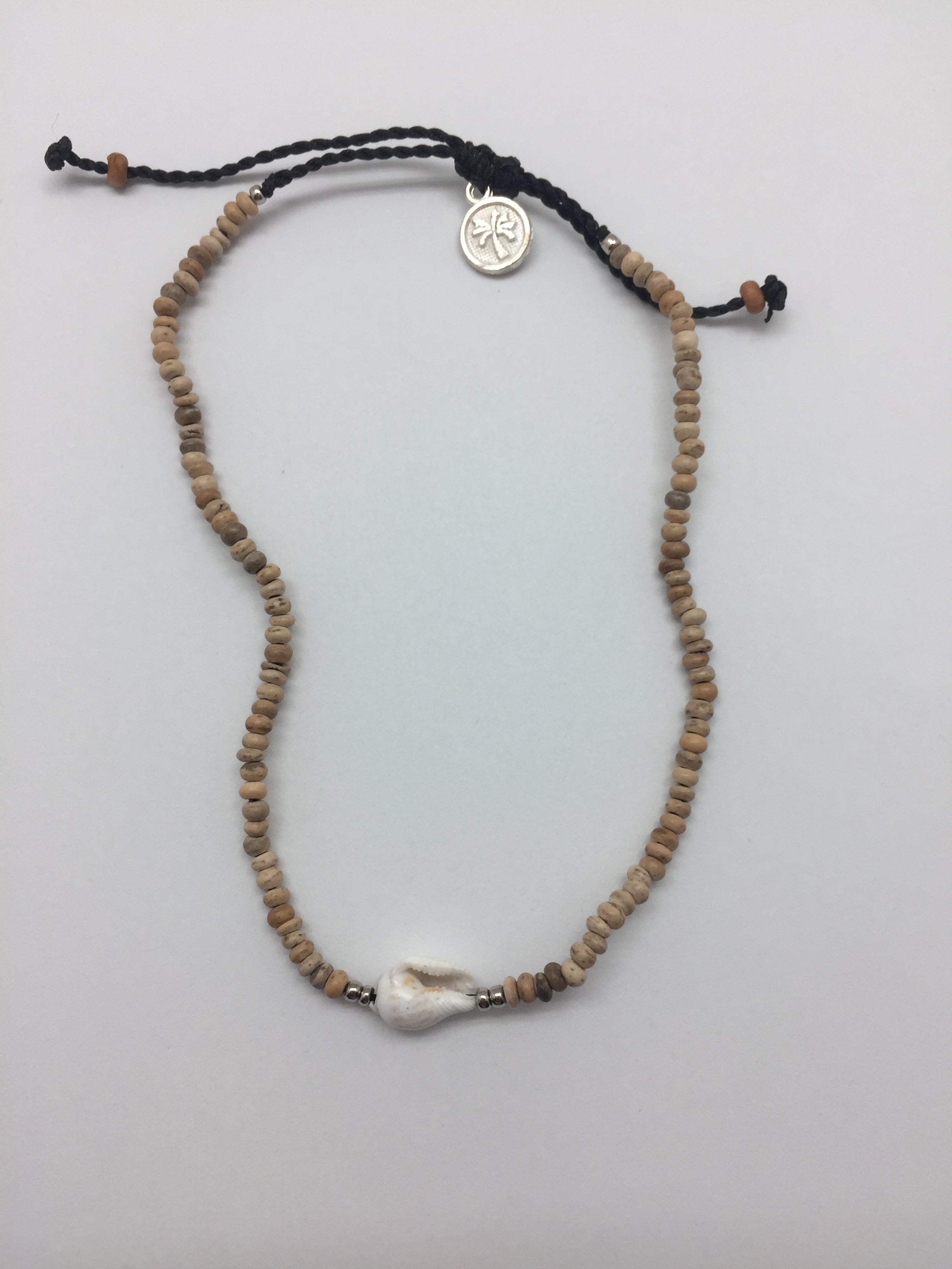 Shell Beaded Surf Anklet