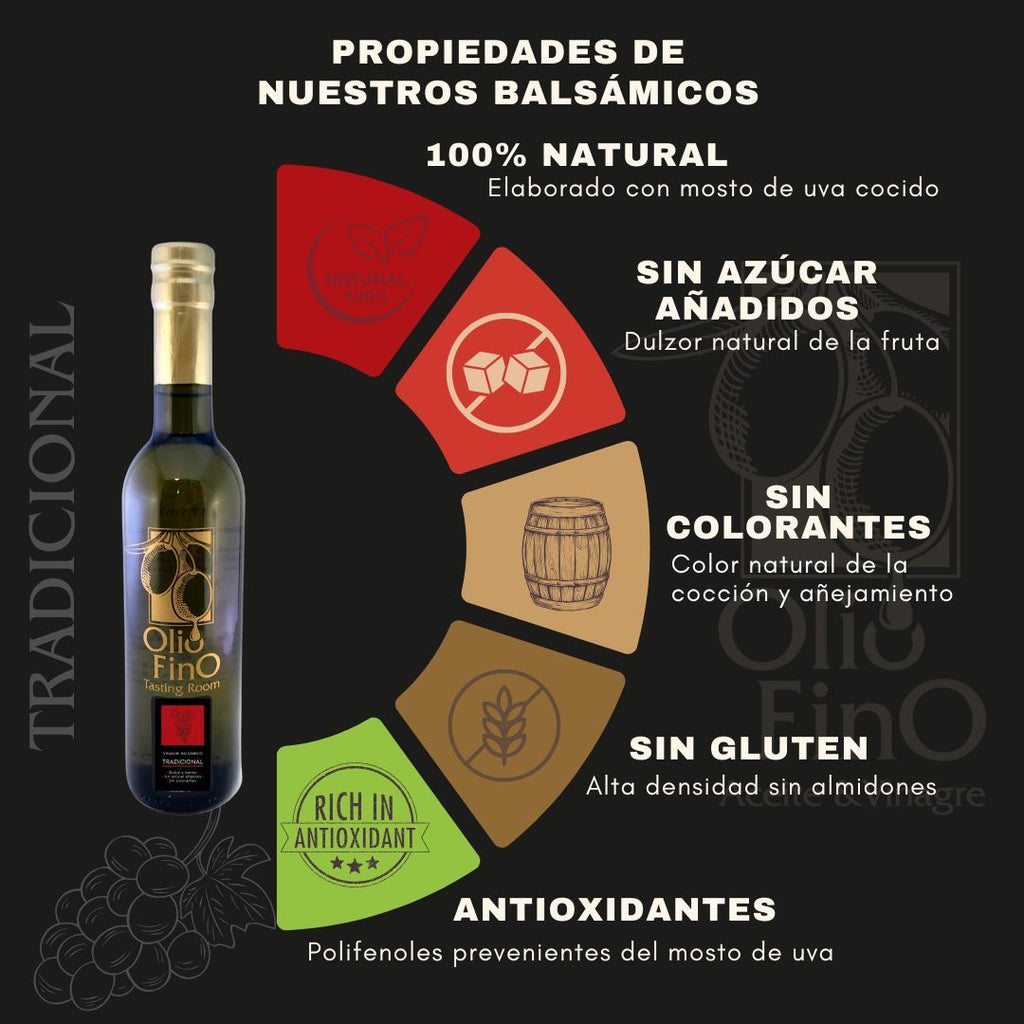 VINAGRE BALSAMICO OSCURO AÑEJADO CON FRAMBUESA  375ML