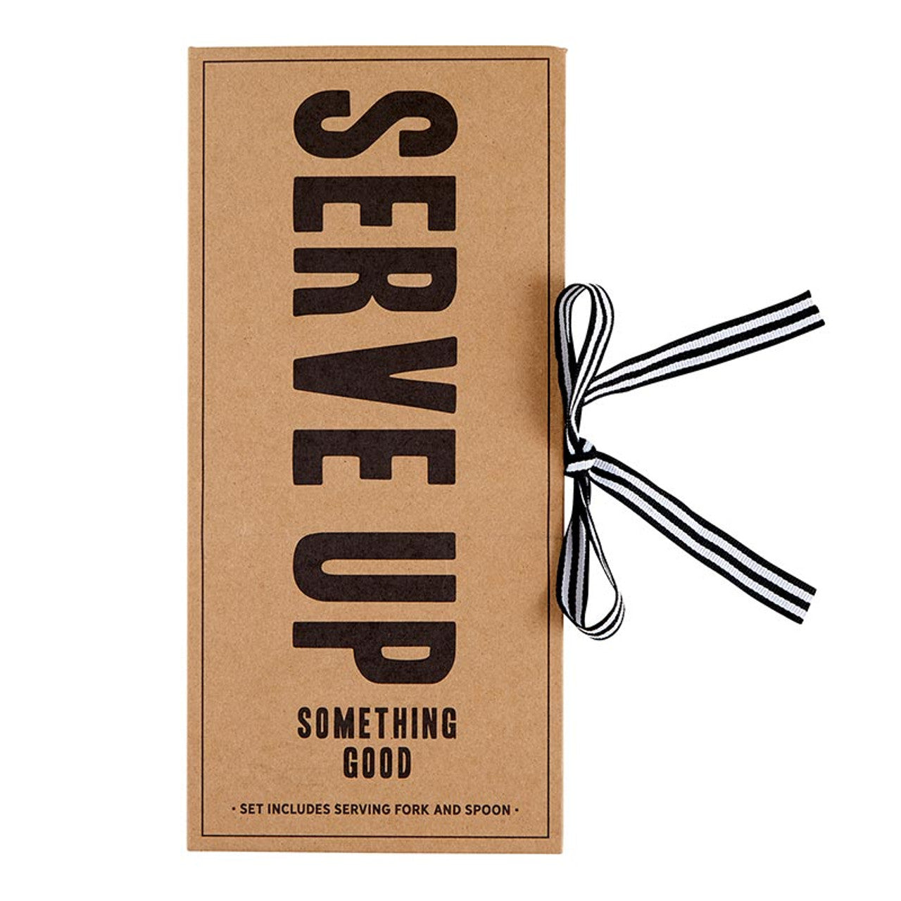 SALAD SERVERS BOOK BOX - SERVE UP