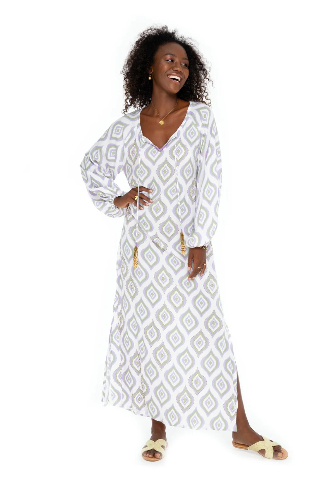 JAVA MIMI LONG DRESS GREY
