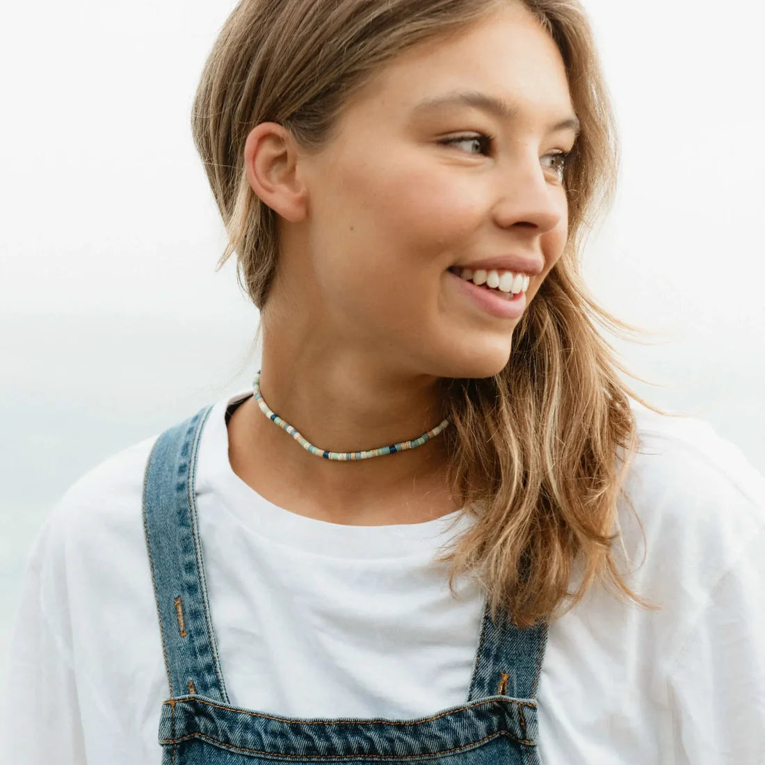 Mauna Kea Beaded NECKLACE - Sax Style