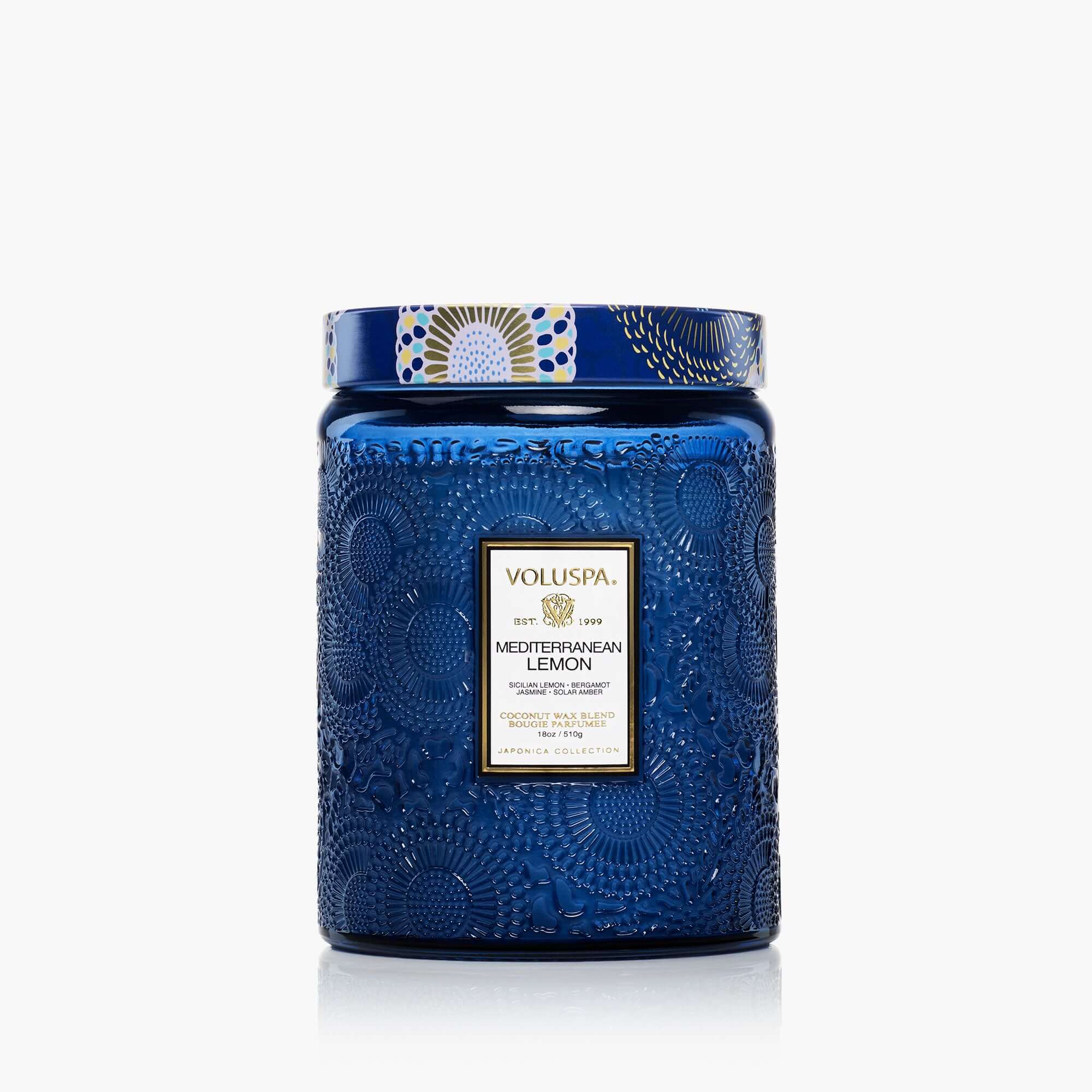 Mediterranean Lemon Large Jar Candle 180Z