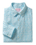 Blue Linen Shirt Sealeaf