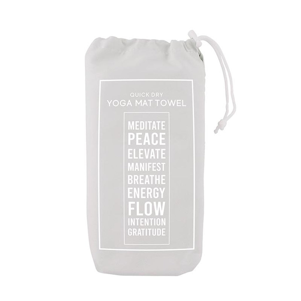 YOGA MAT TOWEL - MEDITATE