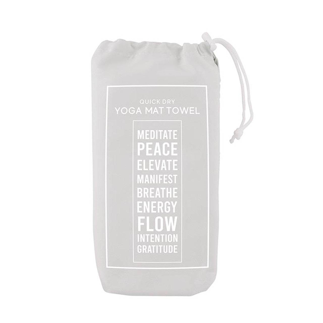 YOGA MAT TOWEL - MEDITATE