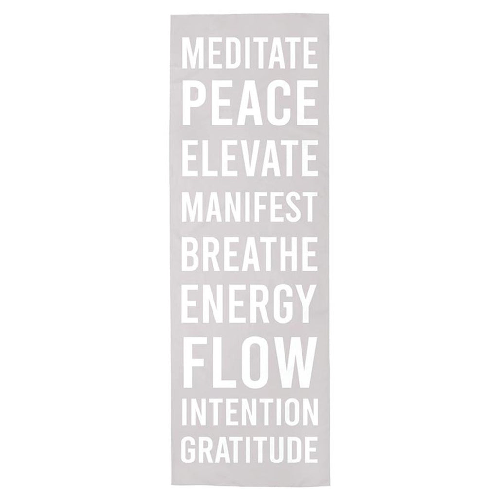YOGA MAT TOWEL - MEDITATE