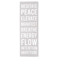 YOGA MAT TOWEL - MEDITATE