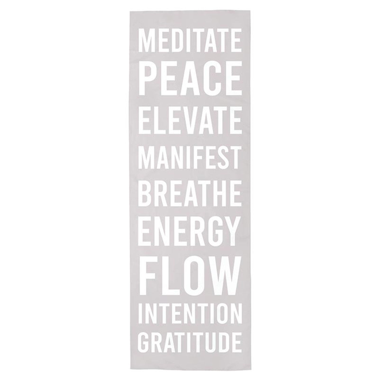 YOGA MAT TOWEL - MEDITATE