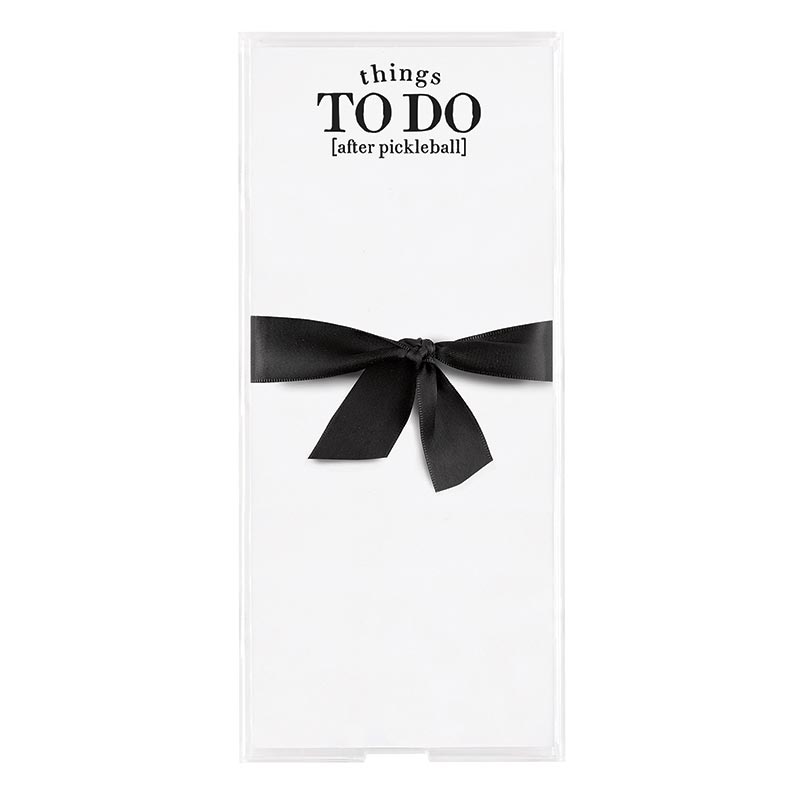 Acrylic Notepaper Tray - Things to Do