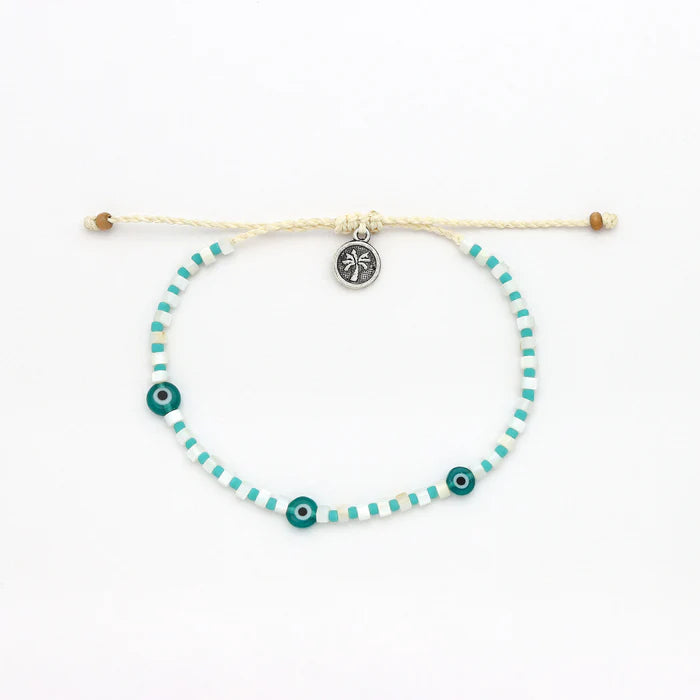 Hanauma Bay Evil Eye Anklet - Sax Style