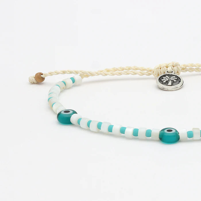 Hanauma Bay Evil Eye Anklet - Sax Style