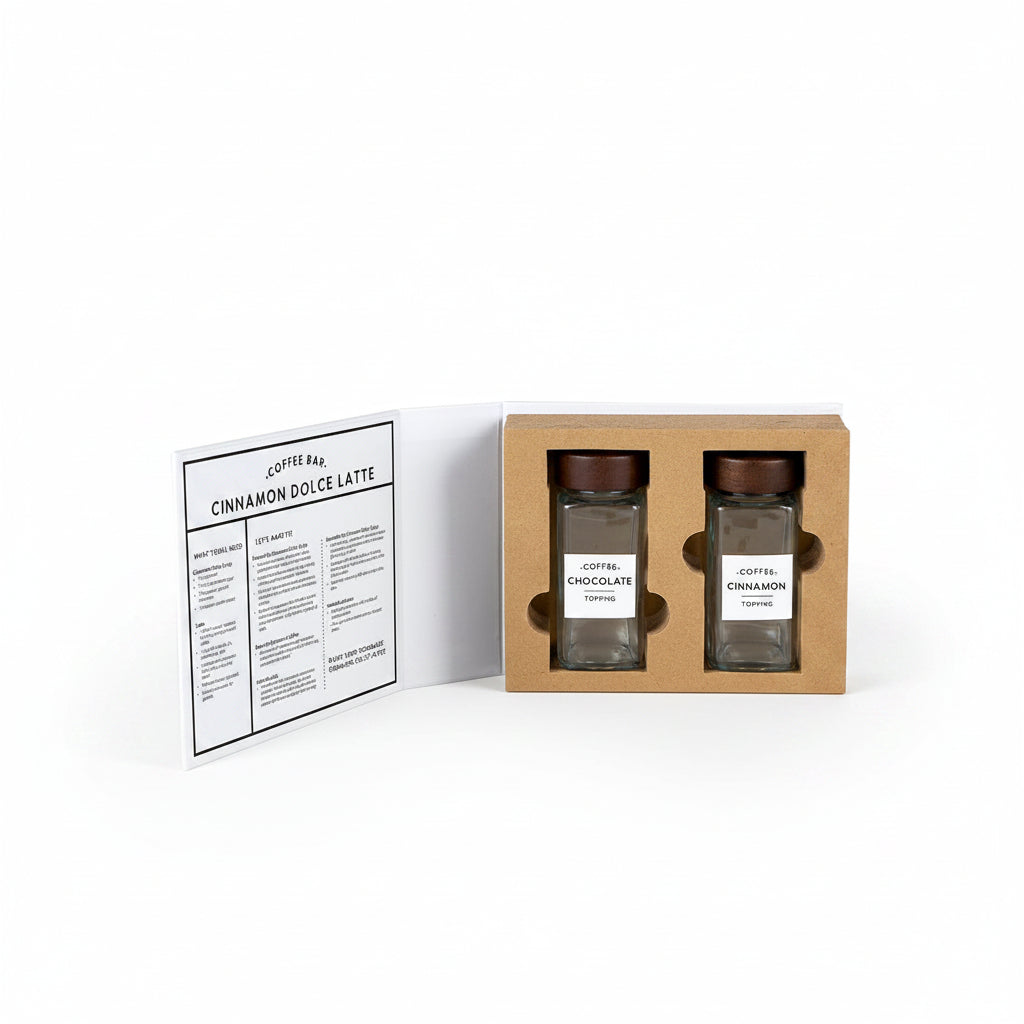 COFFEE TOPPING SHARKER BOOK BOX - TRUST ME I'M A BARISTA