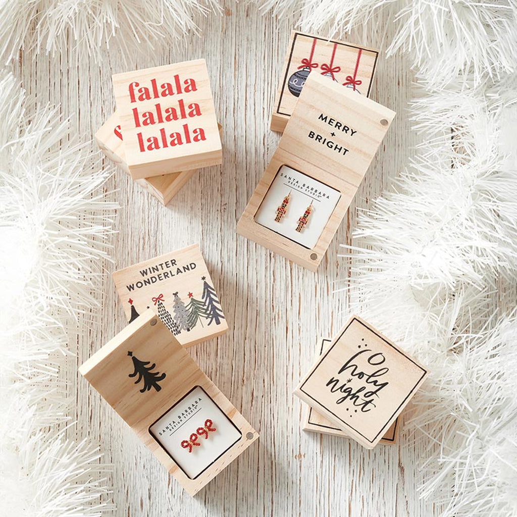 TREASURE BOX EARRINGS - O HOLY NIGHT