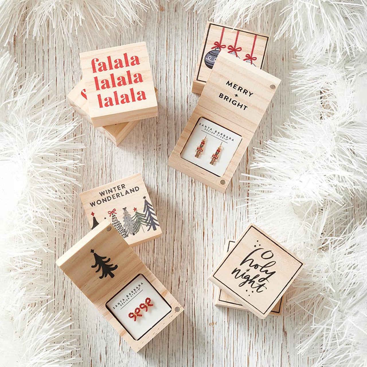 TREASURE BOX EARRINGS - O HOLY NIGHT