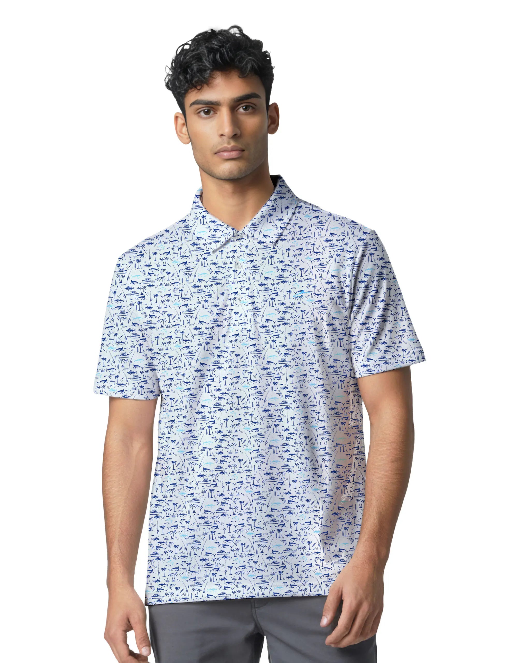 MEN'S POLO SHIRT WHITE