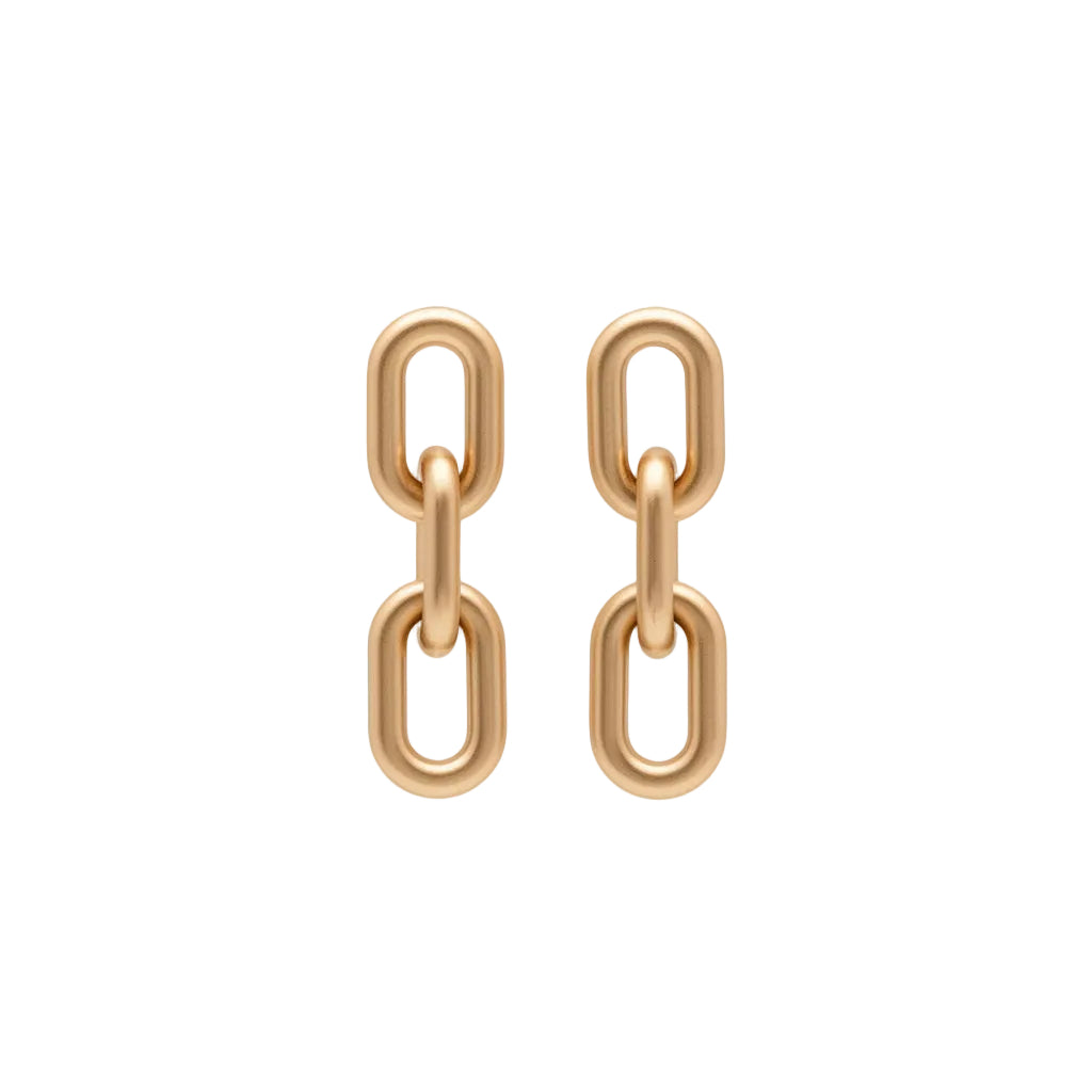 GOLD CHAIN EARRINGS