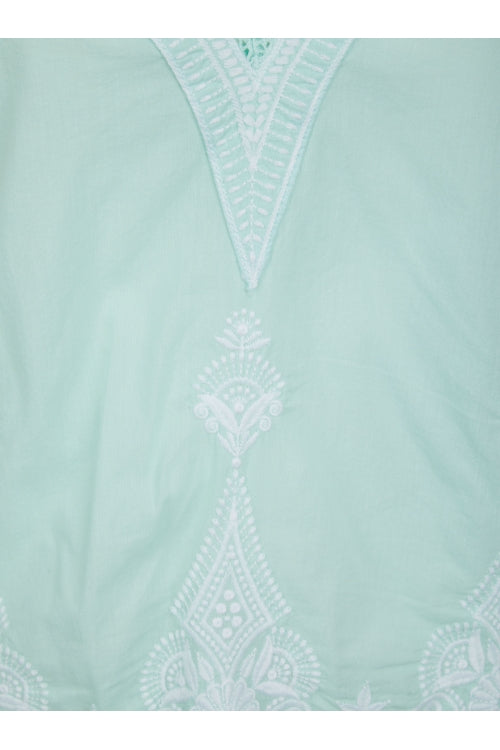 ISOLA MINT WHITE BLOUSE