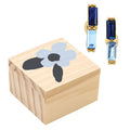 BLUE FLOWER EARRINGS