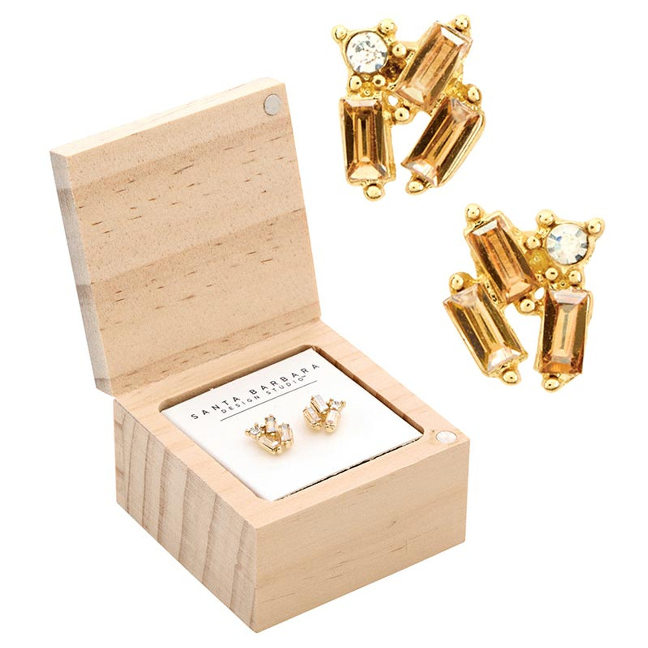 NATURAL FLOWER EARRING