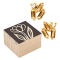 NATURAL FLOWER EARRING