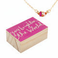 NECKLACE HOT PINK