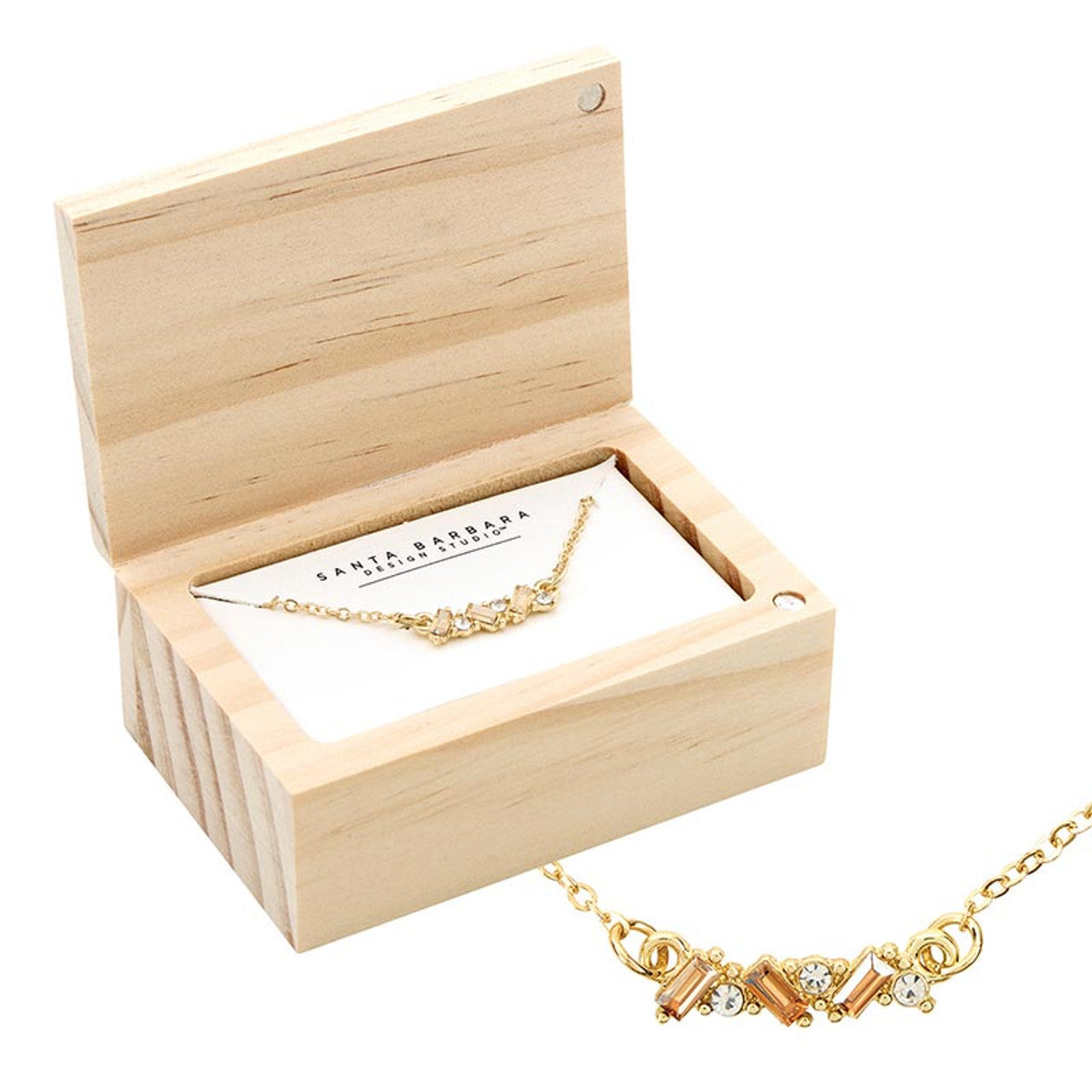 CRYSTAL NECKLACE NATURAL