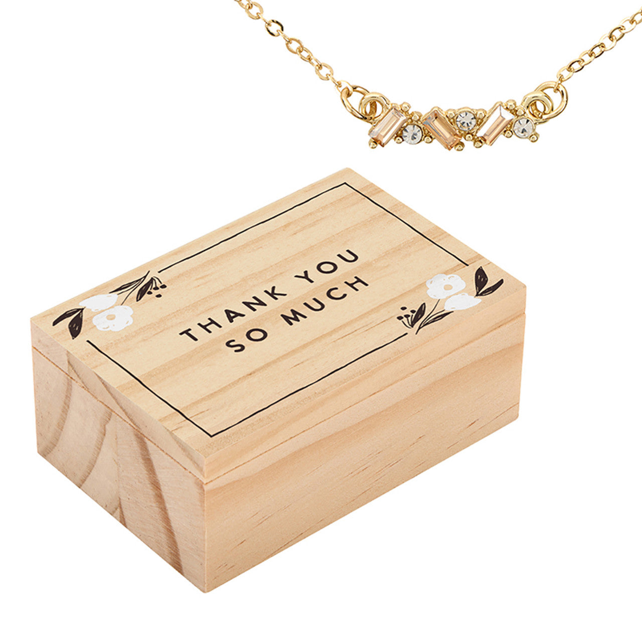 CRYSTAL NECKLACE NATURAL