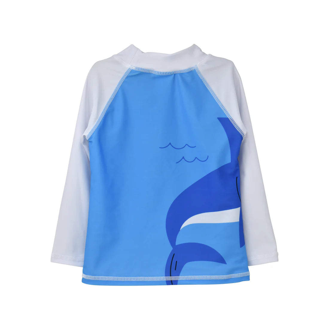 Graphic Rash Guard Swim Top Snorkeling Sharks UPF 50+ - Sax Style