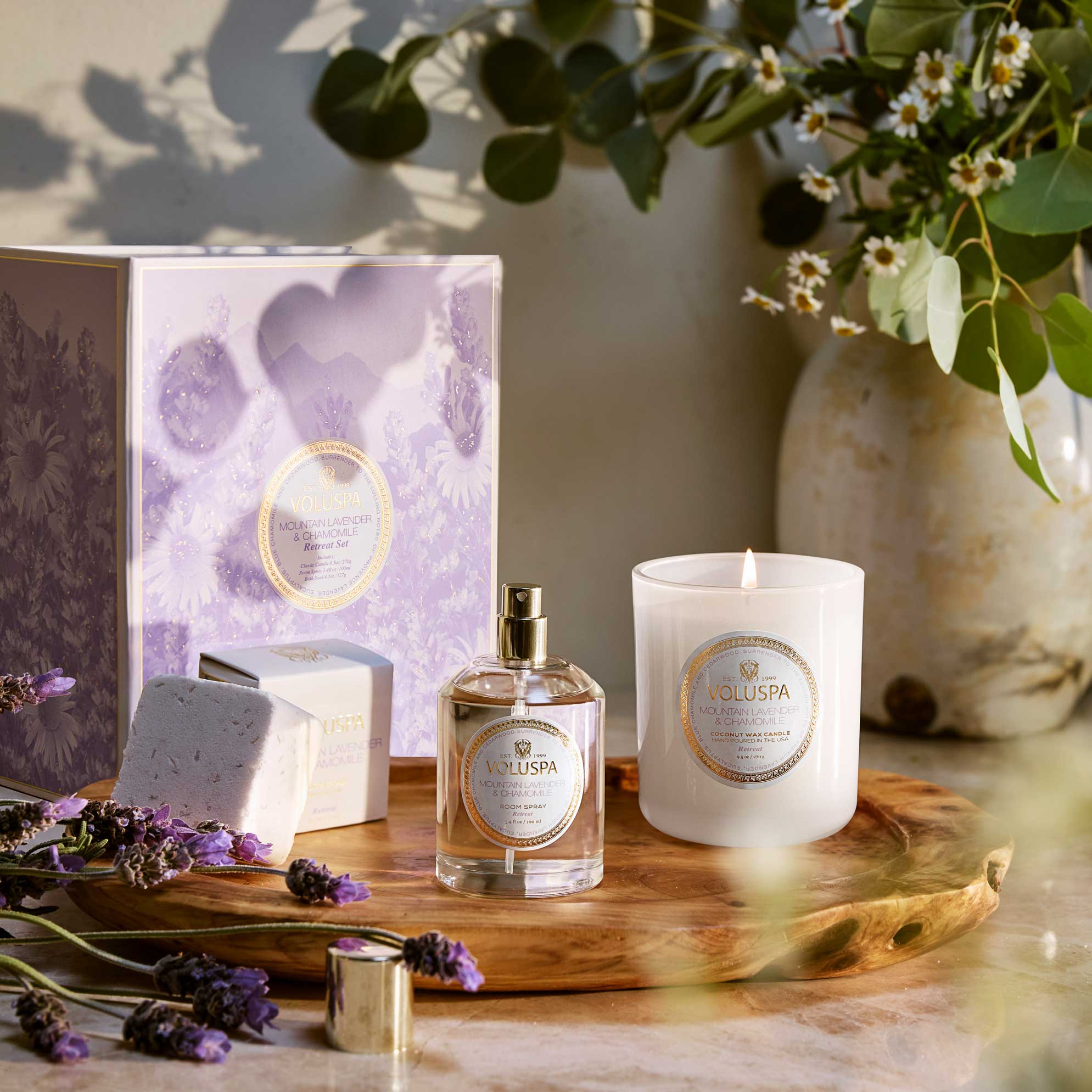 Mountain Lavender & Chamomile Retreat Ritual Gift Set