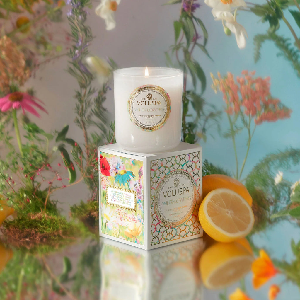 WILDFLOWERS CLASSIC CANDLE 9.5 OZ