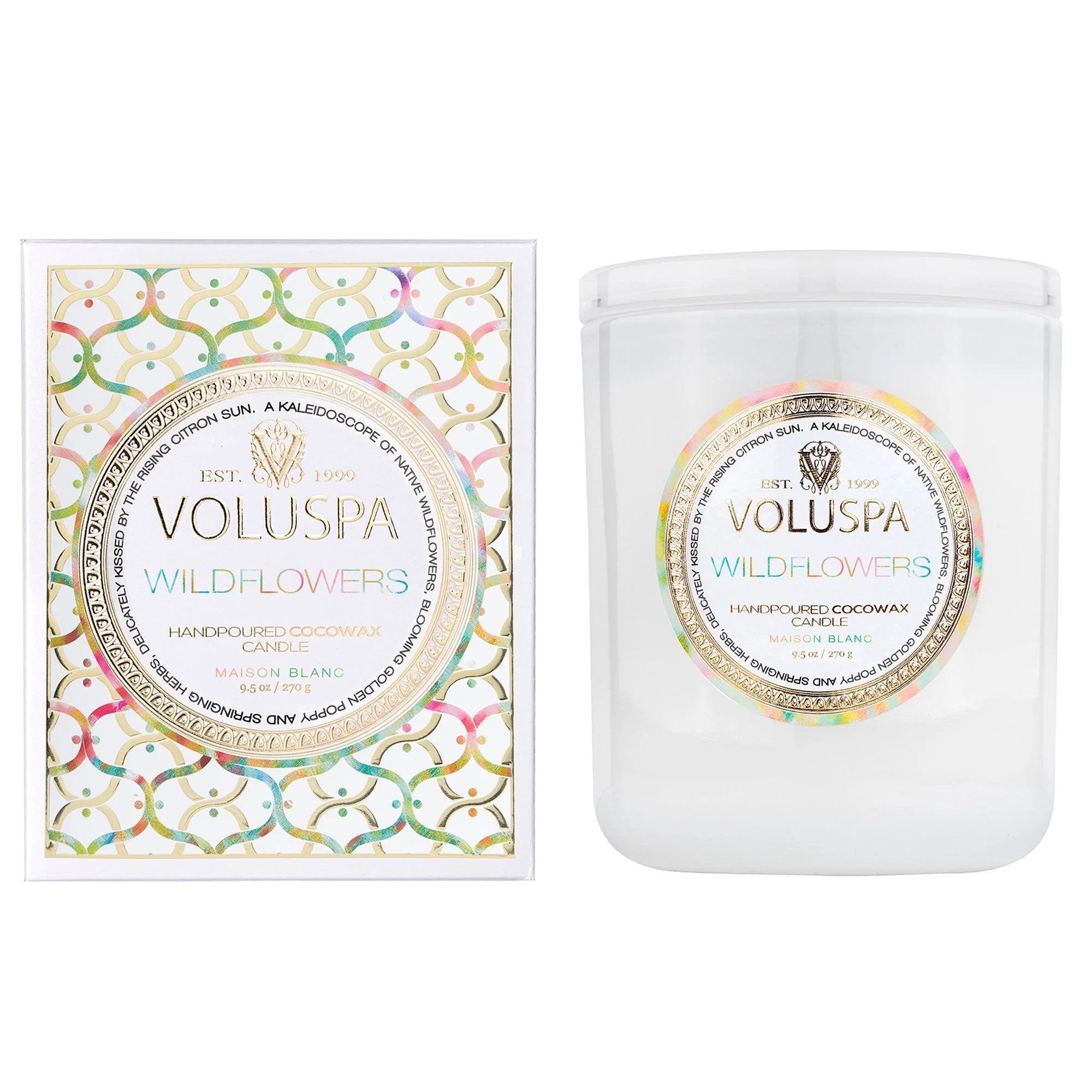 WILDFLOWERS CLASSIC CANDLE 9.5 OZ