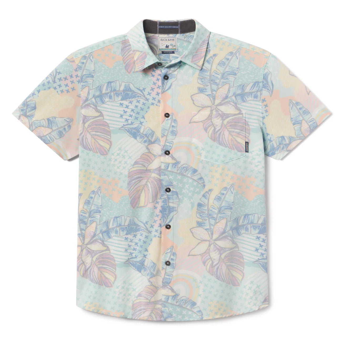 summer shirt with floral print