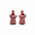 EARRING PIG CRISTMAS