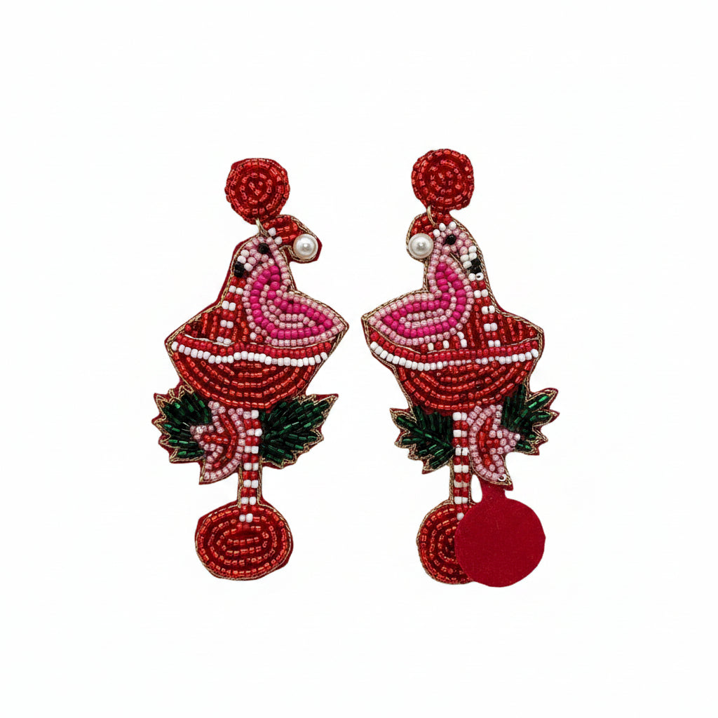 FLAMINGO PARTY EARRINGS